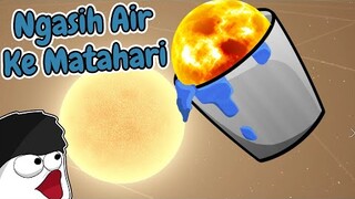 Ngasih AIR Segede Matahari Ke MATAHARI, ini yang terjadi - Universe Sandbox