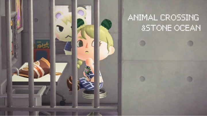 Animal Crossing｜Về việc tôi xây dựng nhà tù cá heo xanh trên đảo｜Chia sẻ trang trí nội thất