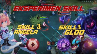 Akan kah bisa skill 3 ANGELA dapat keluar dari skill 3 GLOO?? EKSPERIMEN SKILL HERO