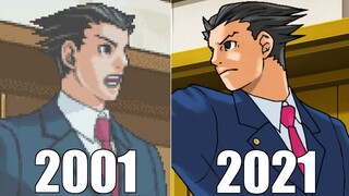 Evolution of Ace Attorney Games [2001-2021]