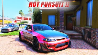 HOT PURSUIT - RAMPOK RUMAH DI INTAI FBI !! GTA V ROLEPLAY