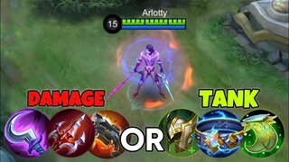 IN WHICH SITUATIONS SHOULD YOU USE ARLOTT BUILD TANK IN SOLO RANK?