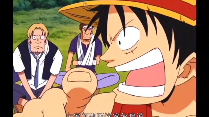 Luffy: It turns out the bad guy is me