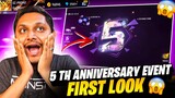 5th Anniversary Event First Look 🤯 With Full Details #freefire #update