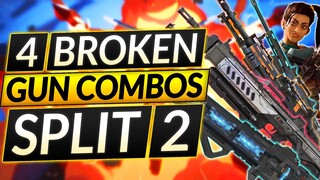 4 BEST Weapon Combos in Split 2 of Season 13 - PRO GUN Loadouts and TIPS - Apex Legends Guide