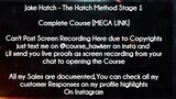Jake Hatch course  - The Hatch Method Stage download