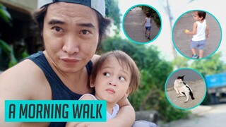 A MORNING WALK | PUSANG GALA | CATS | #bebekenvlog