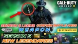 Season 5 Battle pass Weapon Leaks Codm 2024 + All New Legendary Weapons | All New Luckydraw Rewards