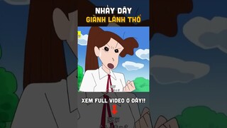 Shin làm trọng tài, nhảy dây giành lãnh thổ #shinchan #shorts