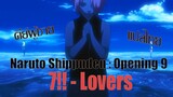 [Thai Ver.](คีย์ผู้ชาย)Naruto Shippuden : Opening 9 - "7!! - Lovers" (Cover)