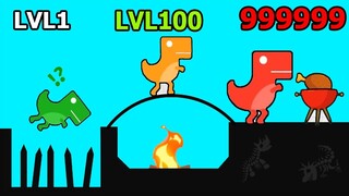 Tiến Hóa Evolving KHỦNG LONG MẤT MẠNG VƯỢT CHÔNG TÌM THỨC ĂN MAX LVL SAVE DINO - Top Game Thành EJ