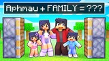 Aphmau + FAMILY = ??? In Minecraft!