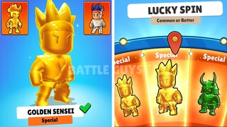 GOLDEN SENSEI NEW SKIN 0.45.3 | STUMBLE GUYS FUSION