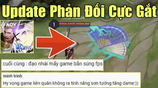 Update Game thủ phản đối cực gắt tính năng đạo nhái game khác- Tính năng vẽ lên tường phong cách mới