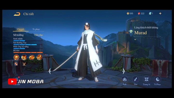 LQMB - Mod Skin Murad Byakuya Kuchiki Mùa 22 - Jin Moba