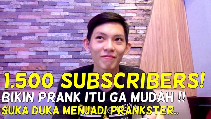 GUA NGEPRANK KARNA BRANDON KENT TAPI BIKIN PRANK ITU GA GAMPANG!  - QnA 1500 SUBSCRIBERS!