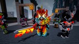 [เกม]  Minecraftสร้างมังกรต้นกำเนิดเซเบอร์! ใช้พลังเก่าแก่ช่วยสัตว์เทพ