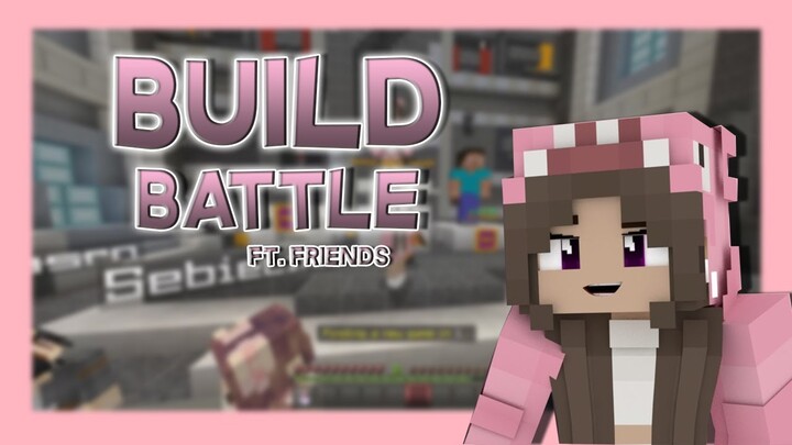 Minecraft Build Battle w/ Friends [Tagalog Gameplay] | Yellie