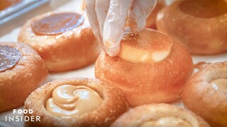 Hundreds Of Leche-Flan-Filled Doughnuts Are Made In A New York Apartment