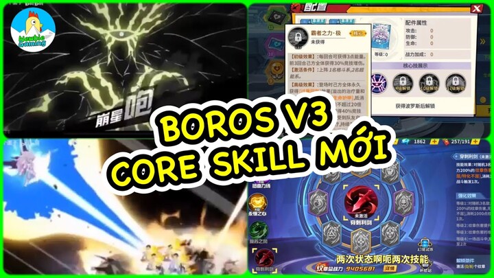 One Punch Man The Strongest: Review Kỹ Năng Boros V3 Và Core Skill Mới Bên Sever Trung