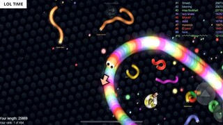 Slither.io A.I. 100,000+ Score Epic Slitherio Gameplay #80 5