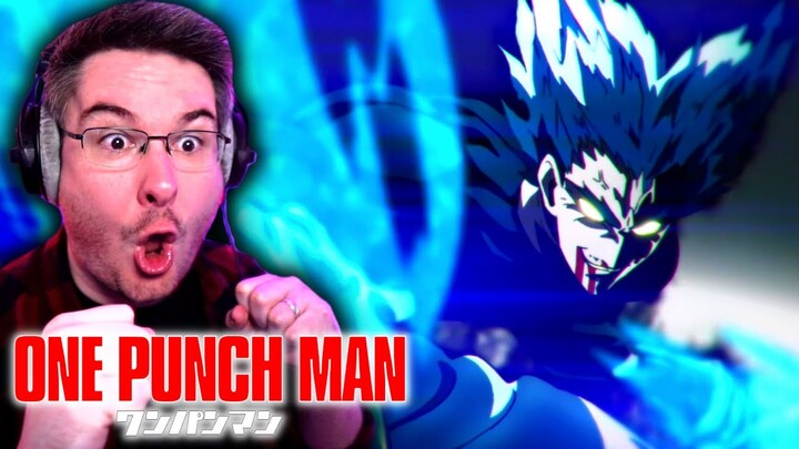GAROU VS TANK TOP MASTER! | One Punch Man Season 2 Episode 3 REACTION | Anime Reaction