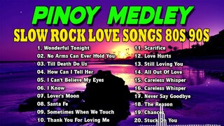 NONSTOP SLOW ROCK LOVE SONGS 80S 90S 🌺 MGA LUMANG TUGTUGIN NOONG 90S 🎤🎧Best Lumang Tugtugin🎧