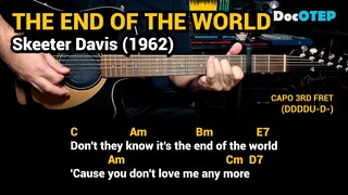 The End Of The World - Skeeter Davis (1962) Easy Guitar Chords Tutorial with Lyrics