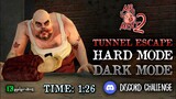 Mr. Meat 2 Tunnel Escape Hard Mode + Dark Mode Speedrun | Keplerians Discord Challenge KDC11 (1:26)