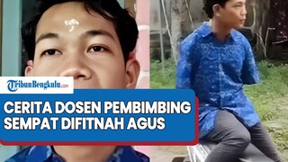 Dosen Pembimbing Tak Kaget Jadi Tersangka Pelecehan, Dosen Sempat Difitnah Agus di Kampus