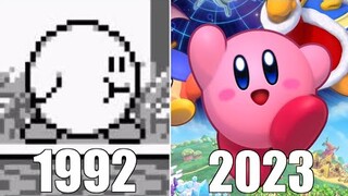 Evolution of Kirby Games [1992-2023]