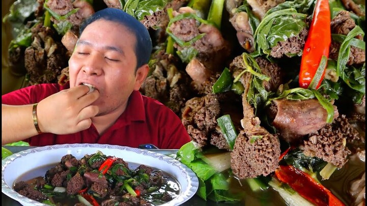 อ่อมน้องวัว ไข่สาใหญ่ๆ รากกล้วยแซ่บๆ เมนูแซ่บครับมื้อนี้