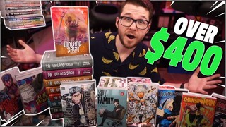 First Manga Haul Unboxing! 60 VOLUMES!