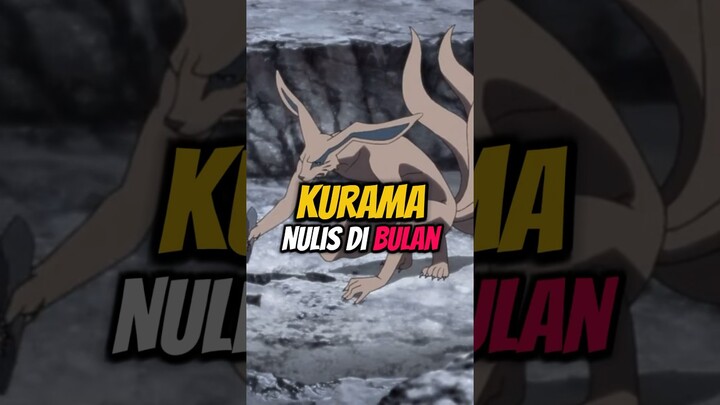 Momen Ketika Kurama Nulis Di Bulan🗿#naruto #anime #reviewanime