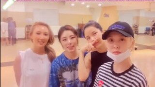 [MMC中字] 190709 MAMAMOO 练习室袭击 kuku