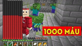 Minecraft Nhưng Đố Ai Có 1000 Máu