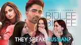 Russian Girls React to Harrdy Sandhu - Bijlee Bijlee