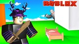 Playing Roblox Bedwars in Mobile with only a Wooden Sword