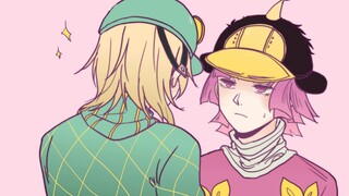 【JOJO/SBR DHP手书】迪亚哥：HP，你早晚都是我老婆。