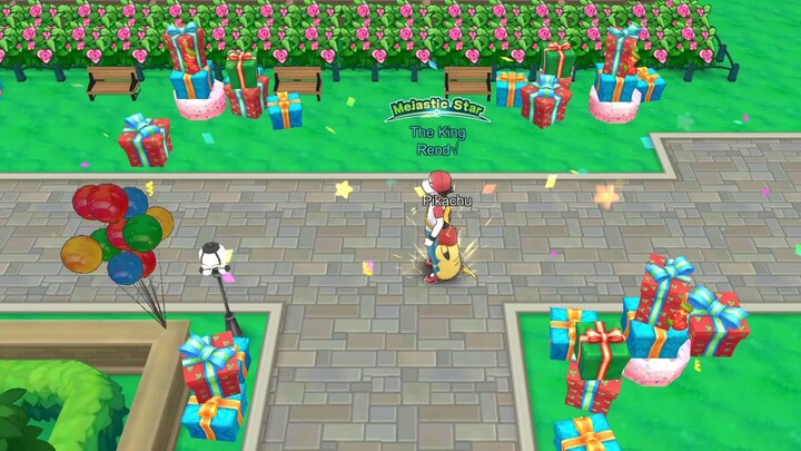 Pokemon Journey game..