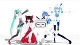 [MMD] Group Of 3D Characters On Bilibili