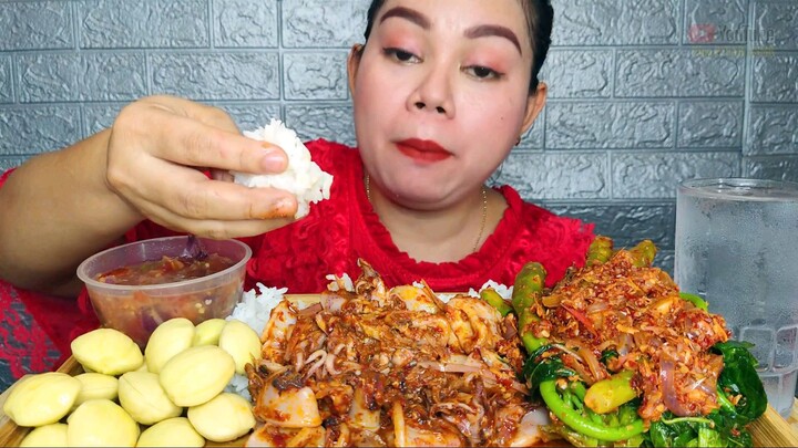 nikmat makan cumi kecombrang menu desa