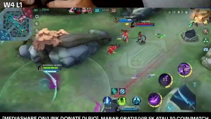 moment mlbb gagal maniac