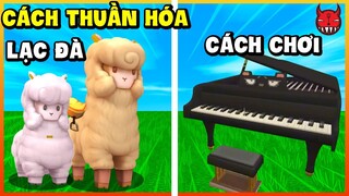 Mini World Cập Nhật cách thuần hóa Lạc Đà và cách chơi Piano