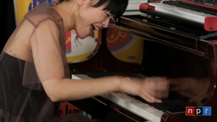 Hiromi Uehara. Live at Tiny Desk. "Wanted"
