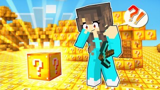 Minecraft But The WORLD Is Made Of MYSTERY BLOCKS! (Tagalog)