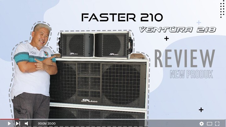 New Product!!! SPL Audio Faster 210 Line Array System