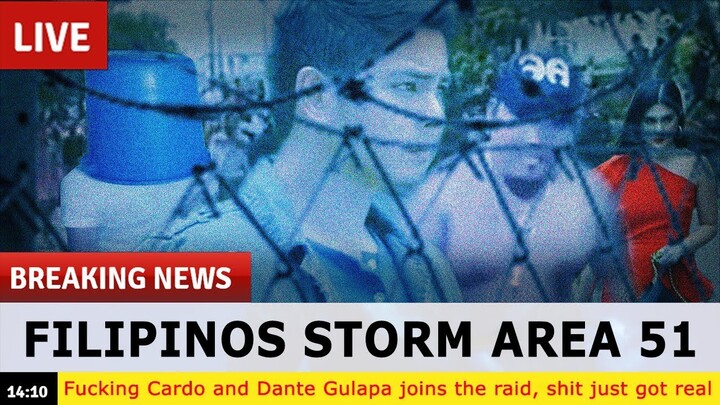 Filipinos join AREA 51 RAID (Storm Area 51 Meme)