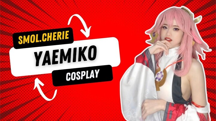POV: You're helping me shoot my cosplay contents ❤️ | Yae Miko Cosplay