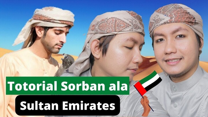 Totorial & Cara Pakai Sorban Kashmiri Yaman Ala Sultan Emirates